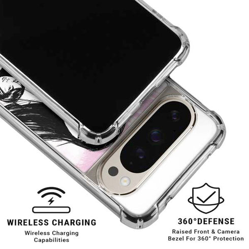 Disney Princess Mulan Sketch Pixel 9/9 Pro Clear Case